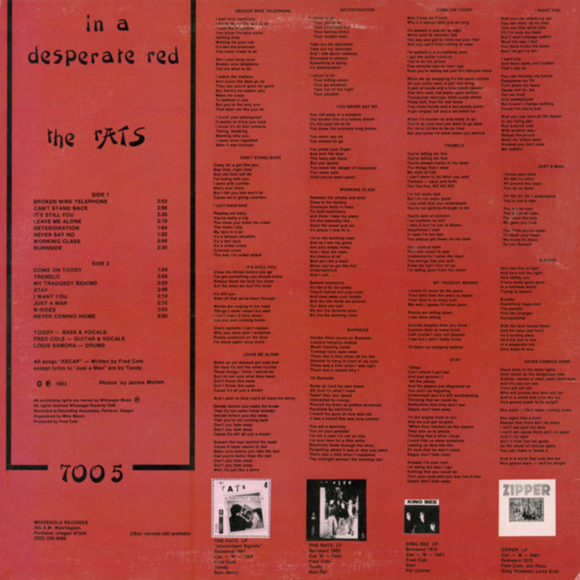 Dead Moon - Stranded In The Mystery Zone LP — Mississippi Records